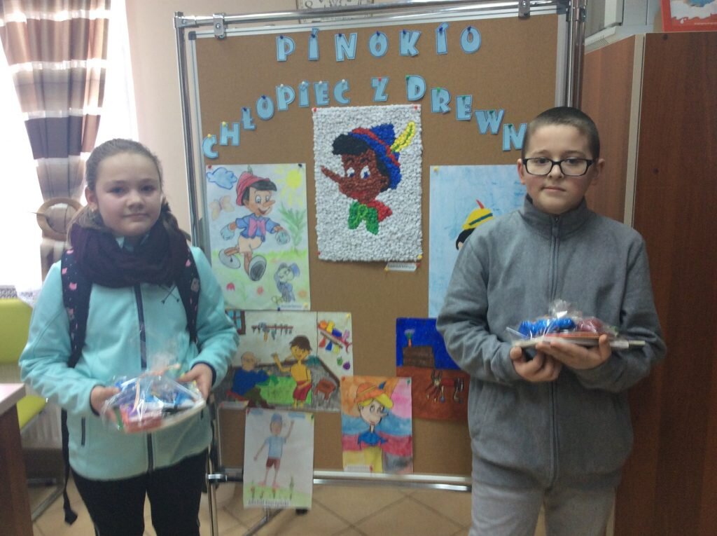 PINOKIO CHŁOPIEC Z DREWNA