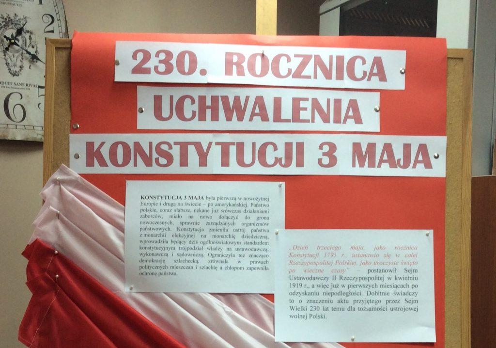 230. ROCZNICA UCHWALENIA KONSTYTUCJI 3 MAJA