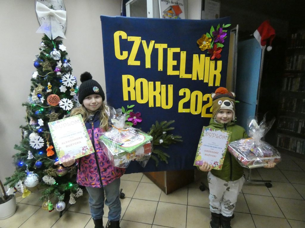 CZYTELNIK ROKU 2024 – kategoria DZIECI
