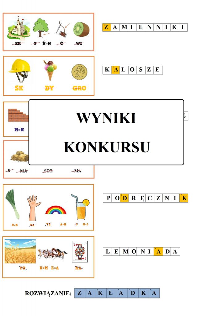 FERIE Z BIBLIOTEKĄ: REBUSY